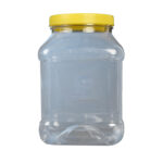 Pet Kavanoz Kare 3000 Ml - PET3000K